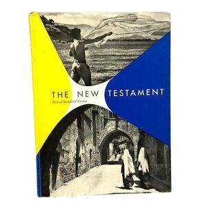 VTG THE NEW TESTAMENTS 1965 REVISED STANDARD VERSION WITH PICS AM BIBLE SOC